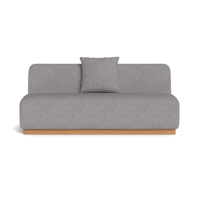 Como 2 Seat Armless Sofa