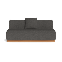 Como 2 Seat Armless Sofa