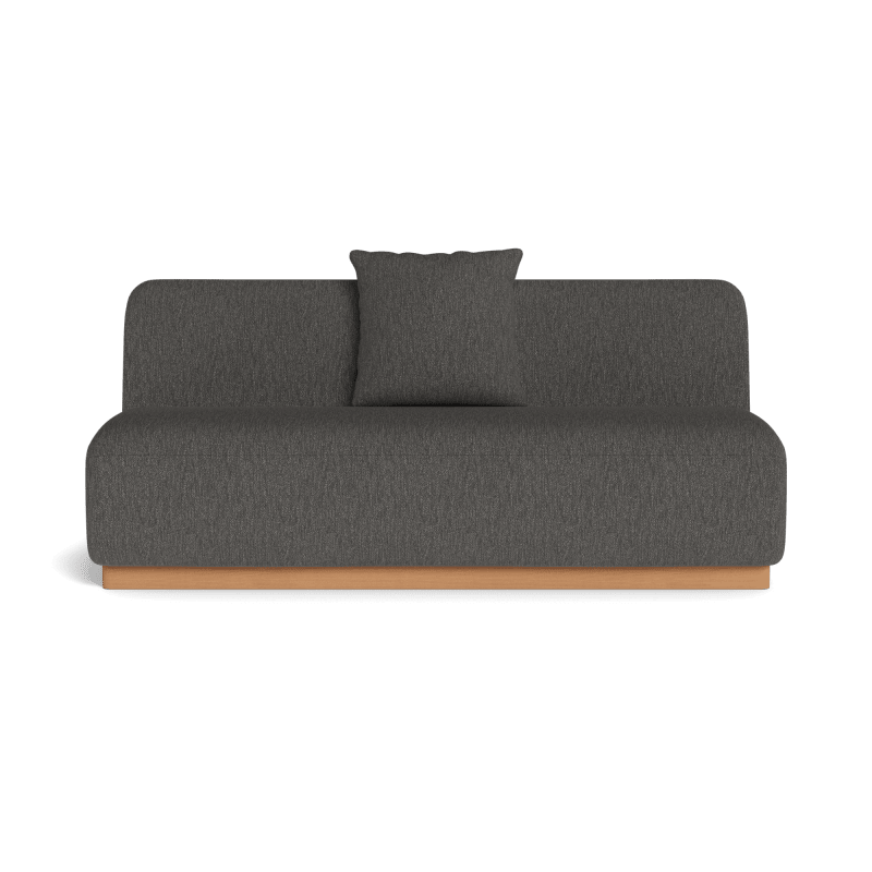 Como 2 Seat Armless Sofa