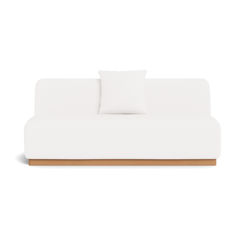 Como 2 Seat Armless Sofa