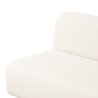 Como 2 Seat Armless Sofa
