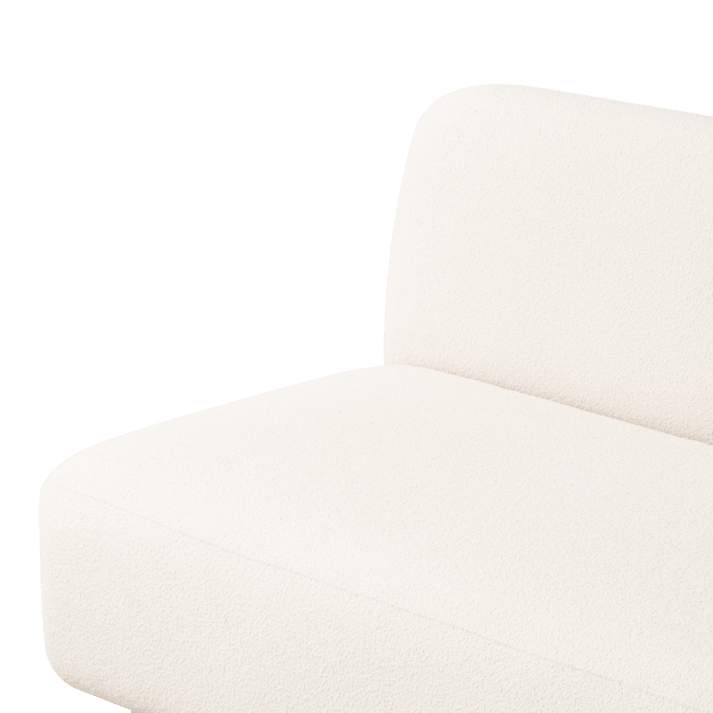 Como 2 Seat Armless Sofa