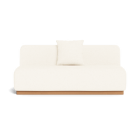 Como 2 Seat Armless Sofa