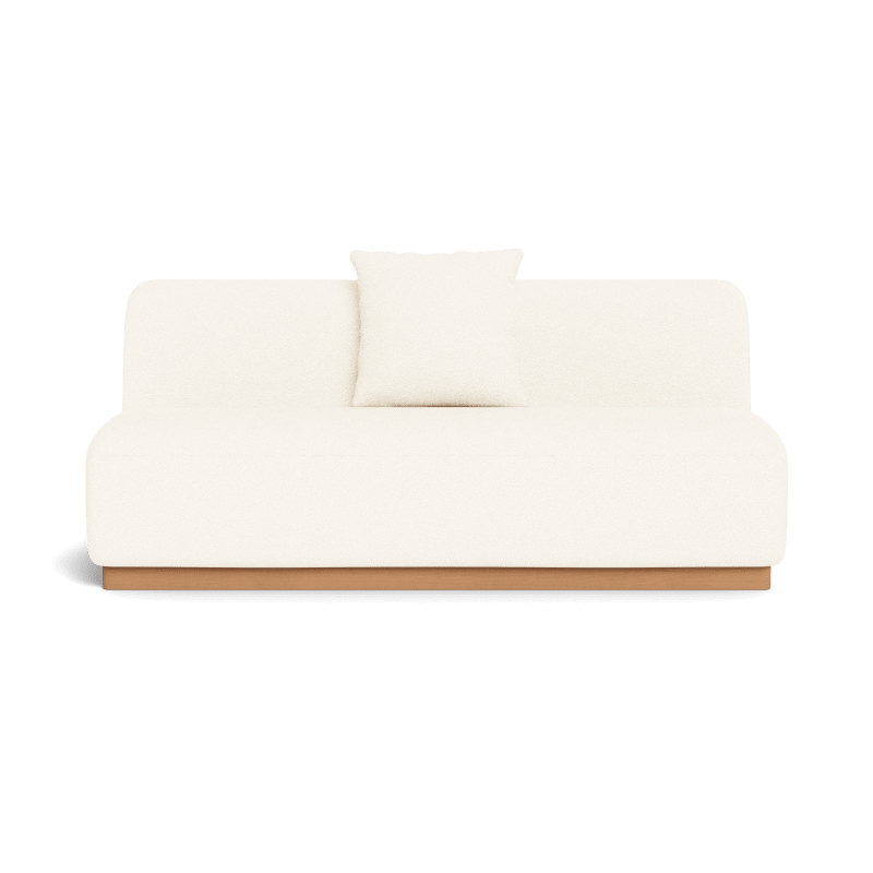 Como 2 Seat Armless Sofa