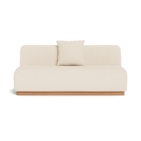Como 2 Seat Armless Sofa