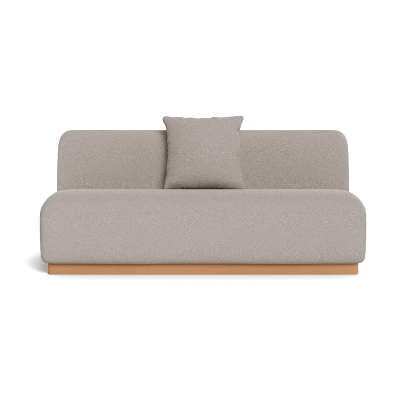 Como 2 Seat Armless Sofa