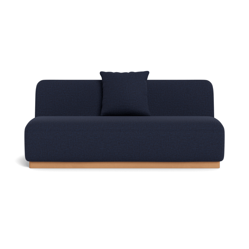 Como 2 Seat Armless Sofa