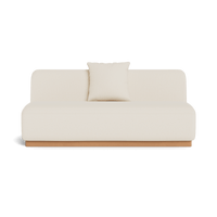 Como 2 Seat Armless Sofa
