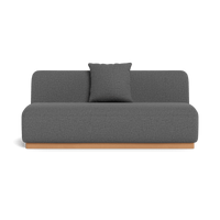 Como 2 Seat Armless Sofa