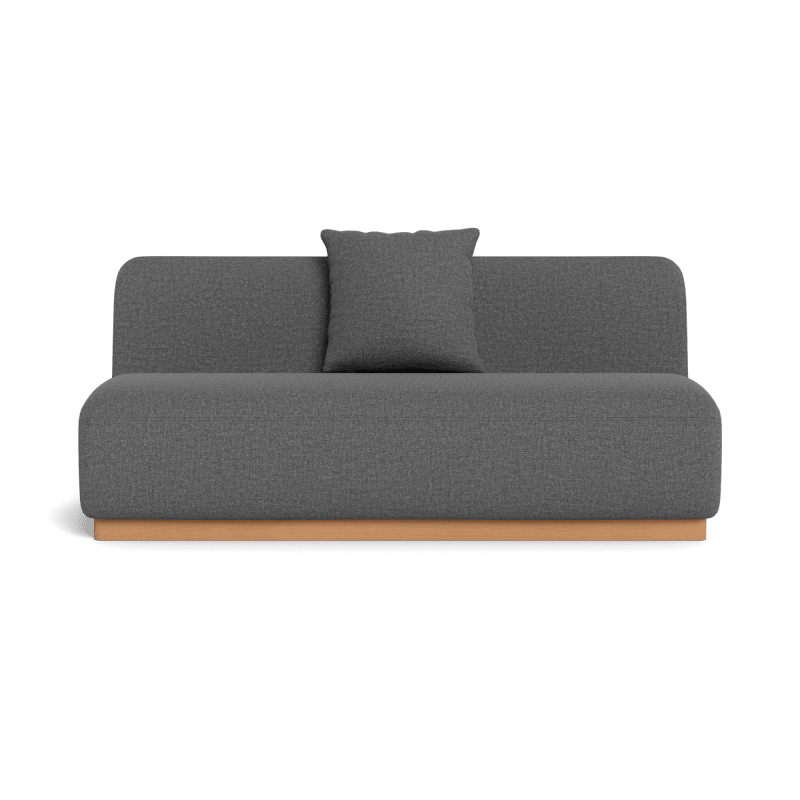 Como 2 Seat Armless Sofa