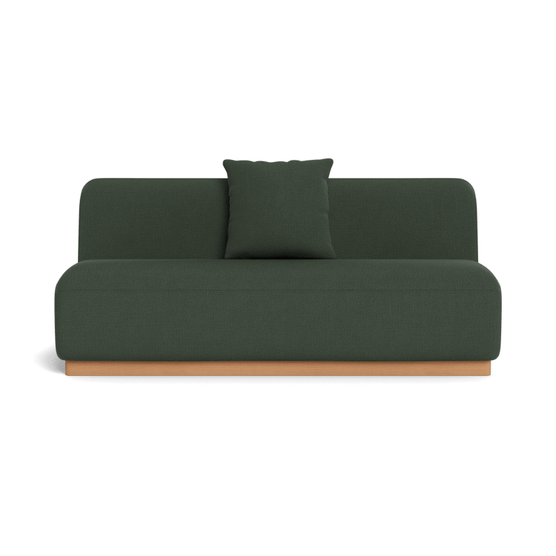 Como 2 Seat Armless Sofa
