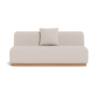 Como 2 Seat Armless Sofa
