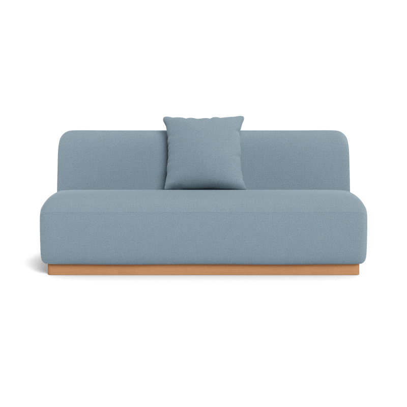 Como 2 Seat Armless Sofa