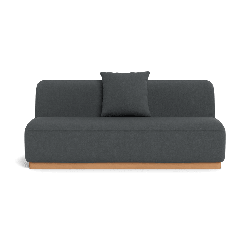 Como 2 Seat Armless Sofa