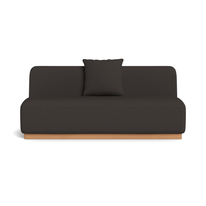 Como 2 Seat Armless Sofa