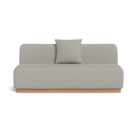 Como 2 Seat Armless Sofa