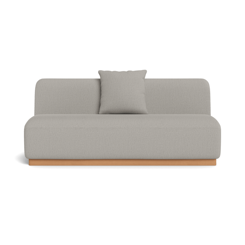 Como 2 Seat Armless Sofa