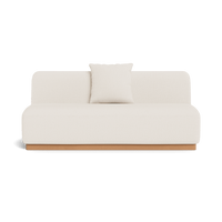 Como 2 Seat Armless Sofa