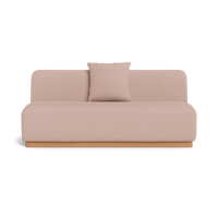 Como 2 Seat Armless Sofa