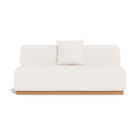 Como 2 Seat Armless Sofa