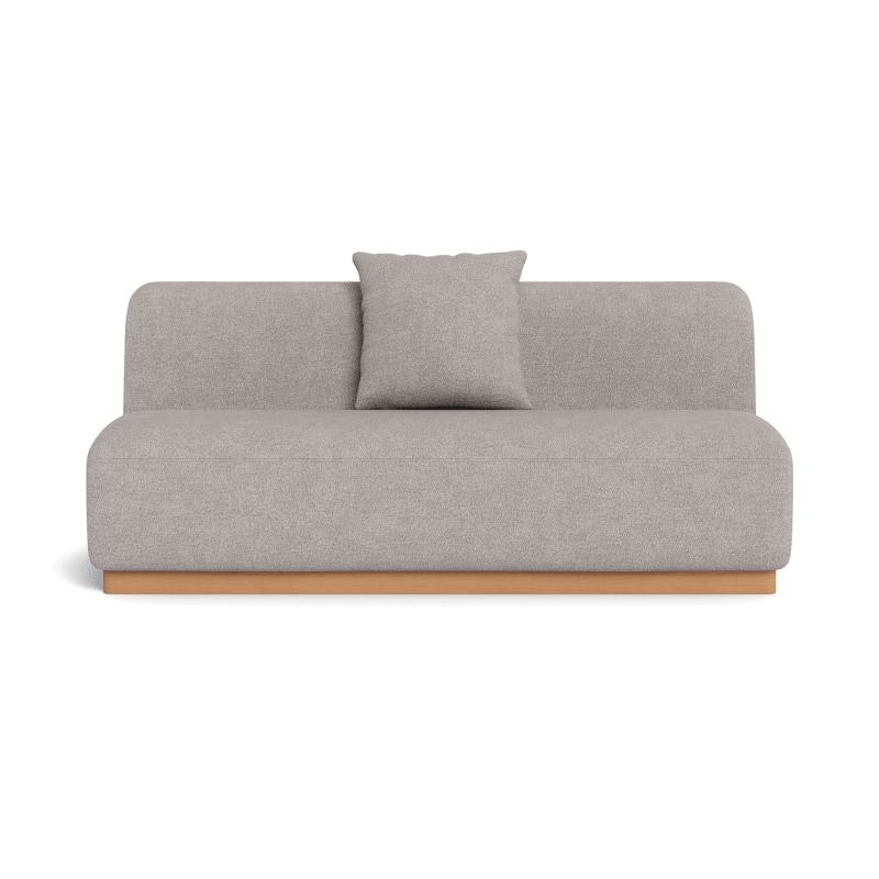 Como 2 Seat Armless Sofa