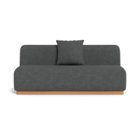 Como 2 Seat Armless Sofa