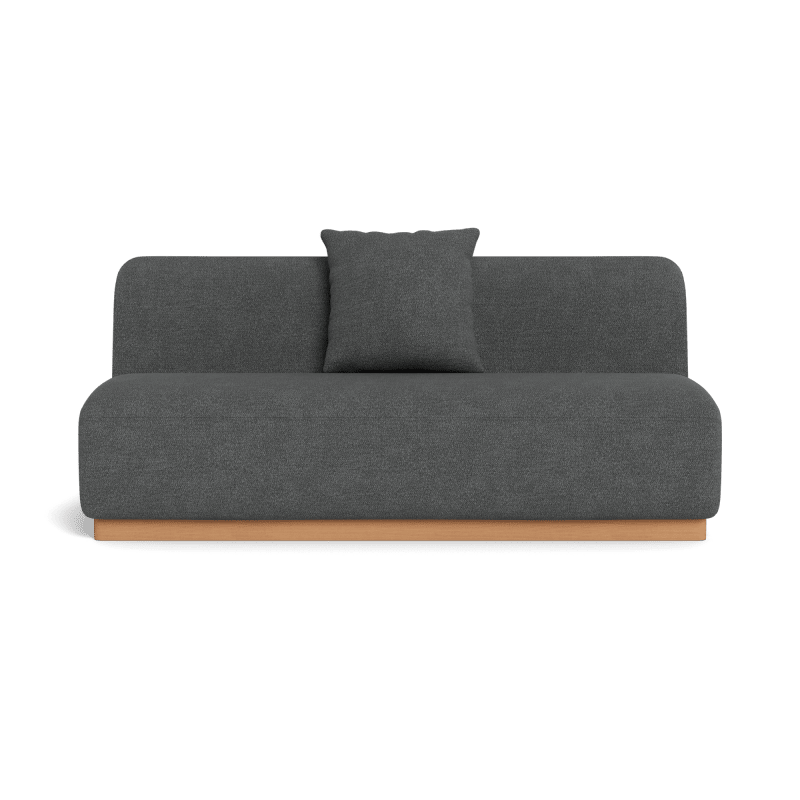 Como 2 Seat Armless Sofa