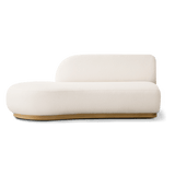 Como Bumper Left | Sealed Teak Natural, Riviera Ivory,