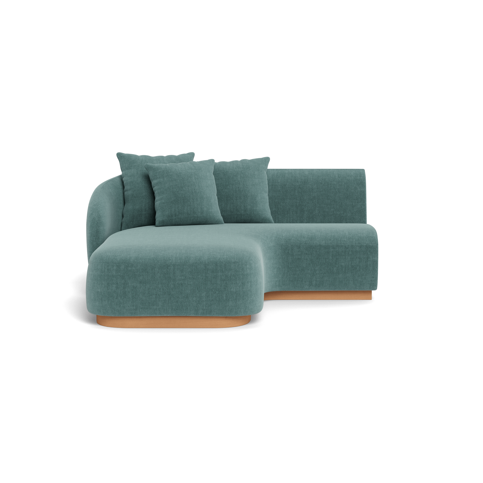 Como Curved Chaise Left