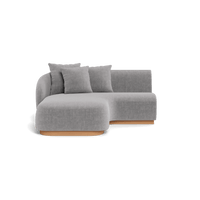 Como Curved Chaise Left