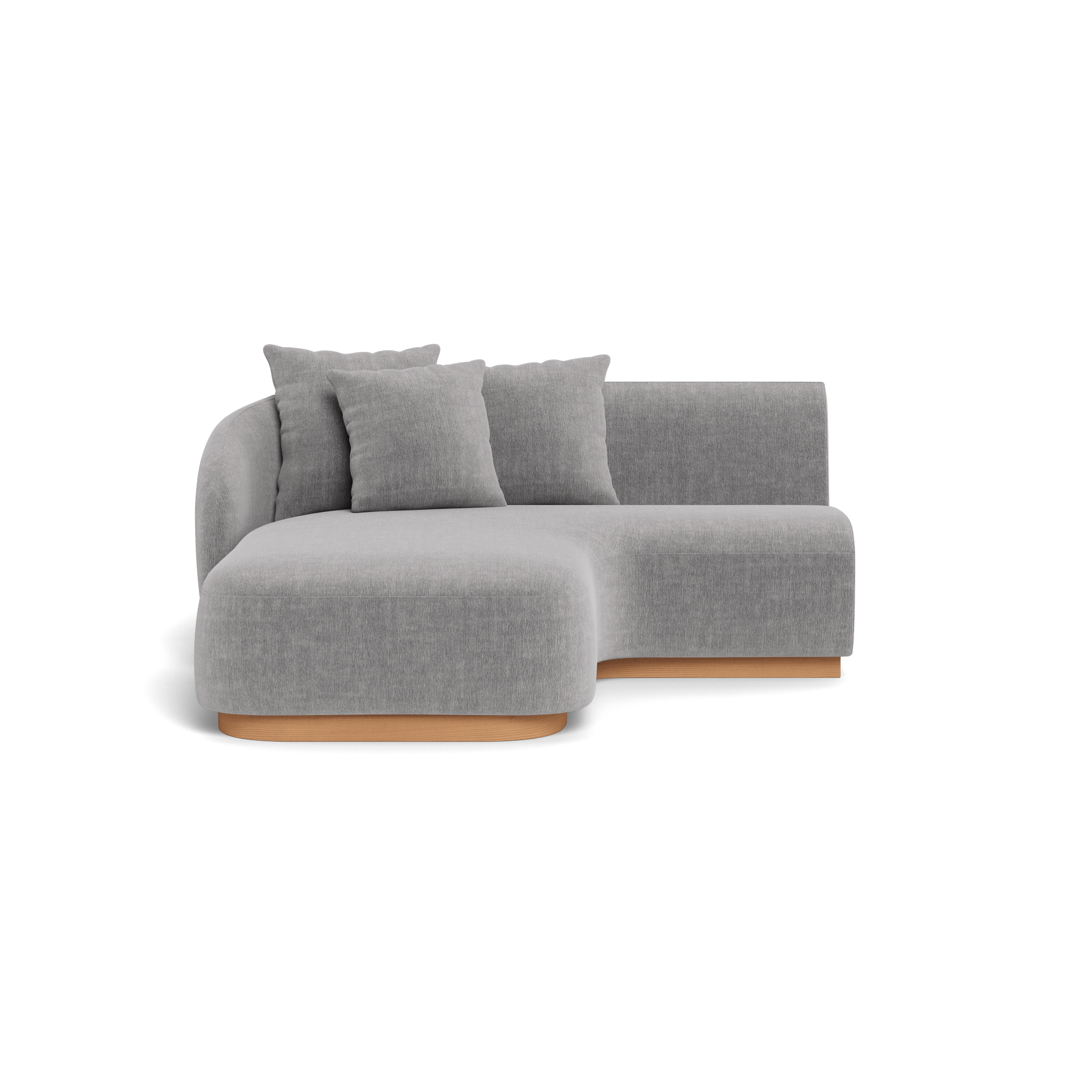 Como Curved Chaise Left