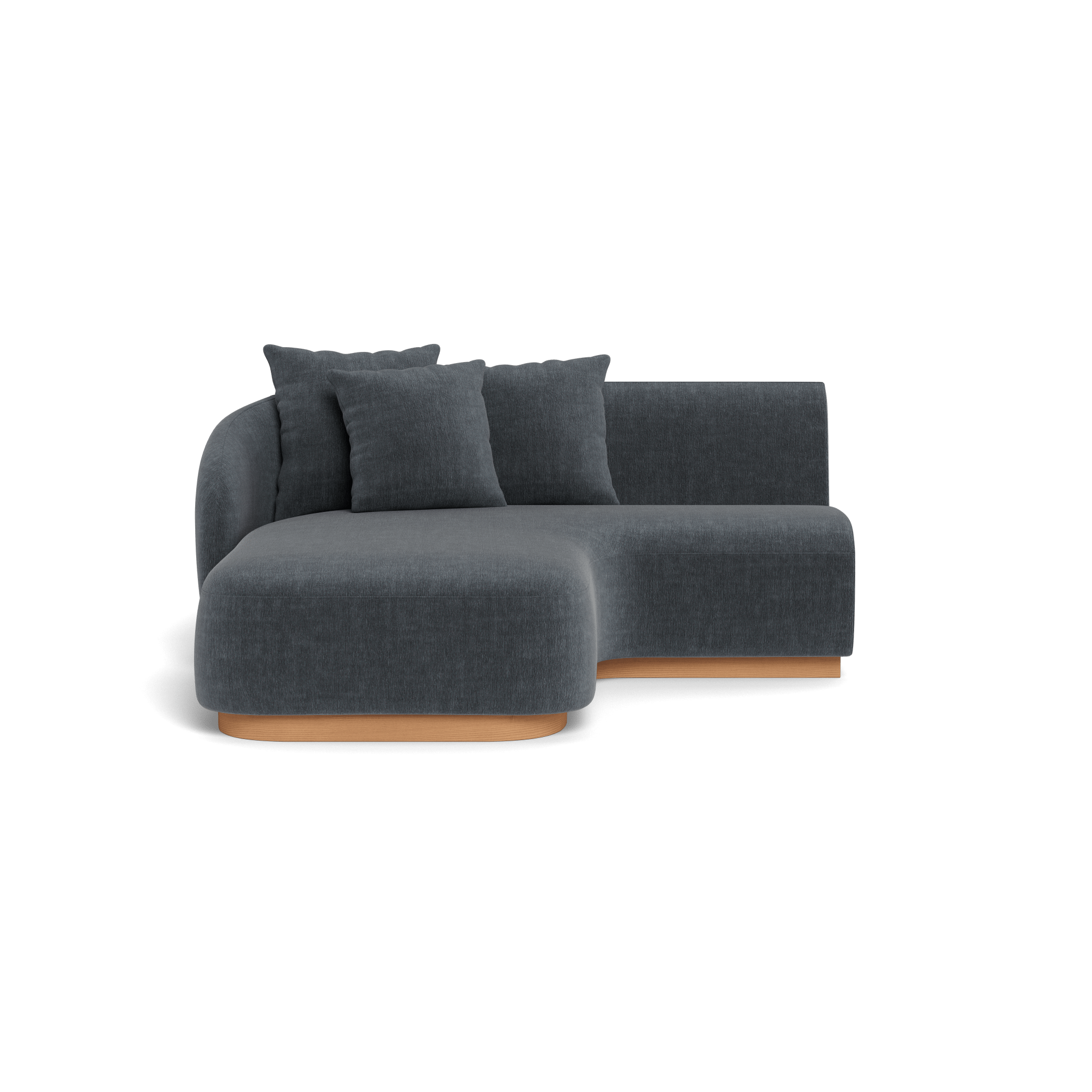 Como Curved Chaise Left