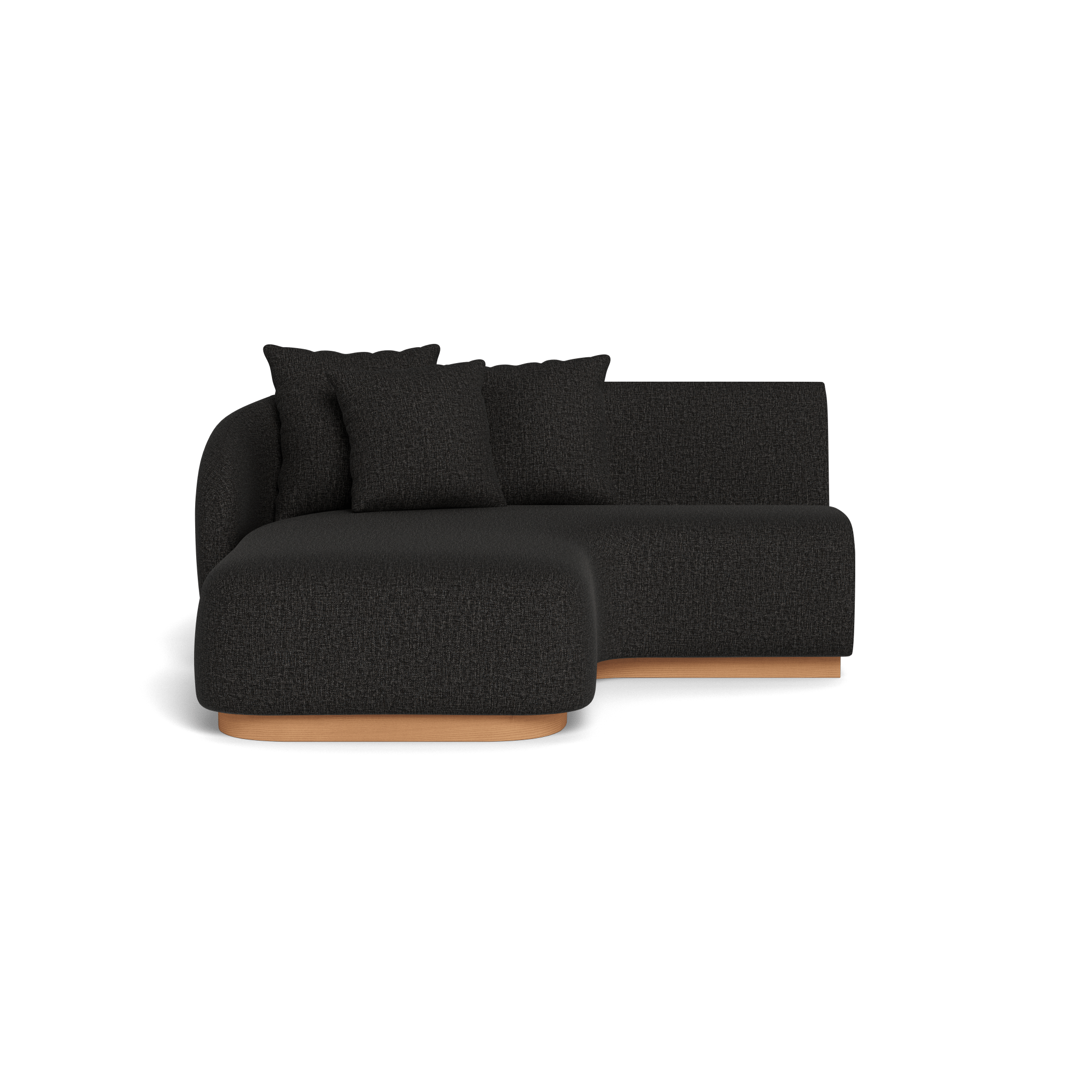 Como Curved Chaise Left