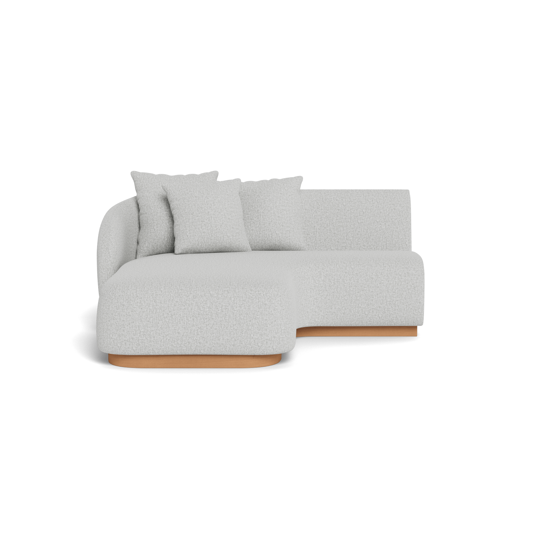 Como Curved Chaise Left
