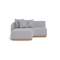 Como Curved Chaise Left