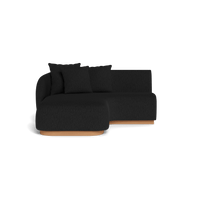 Como Curved Chaise Left