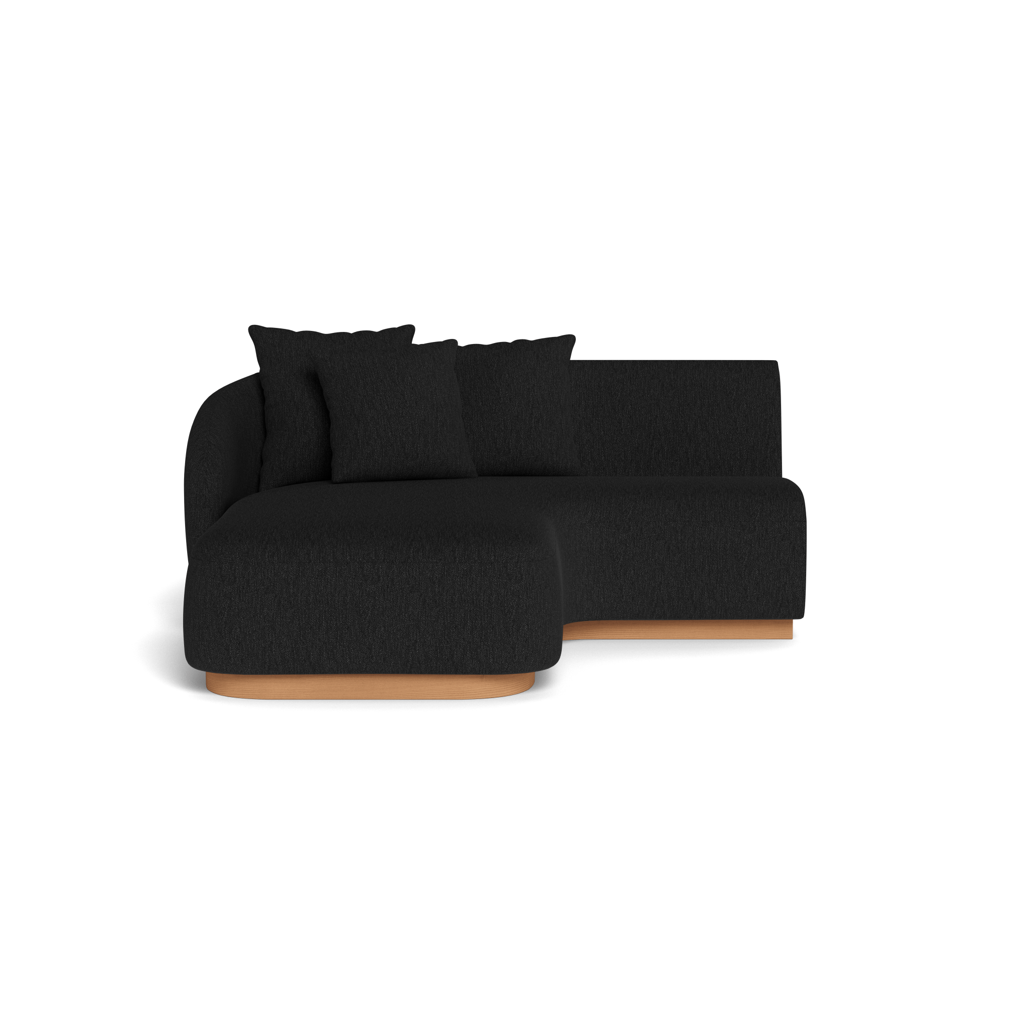 Como Curved Chaise Left