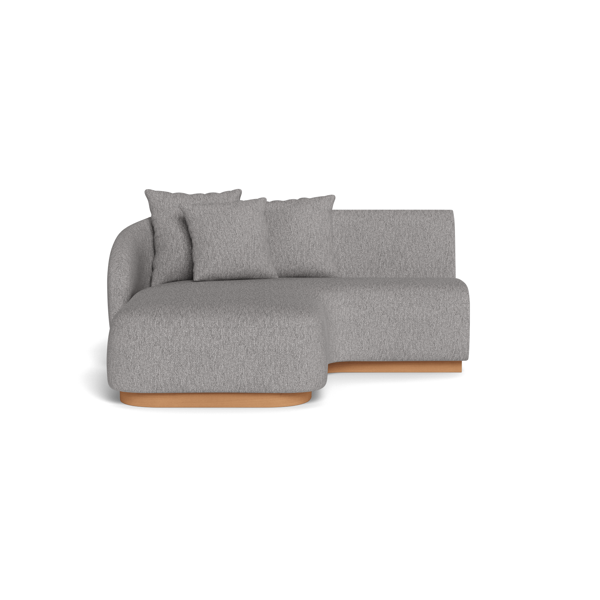 Como Curved Chaise Left