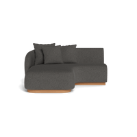 Como Curved Chaise Left