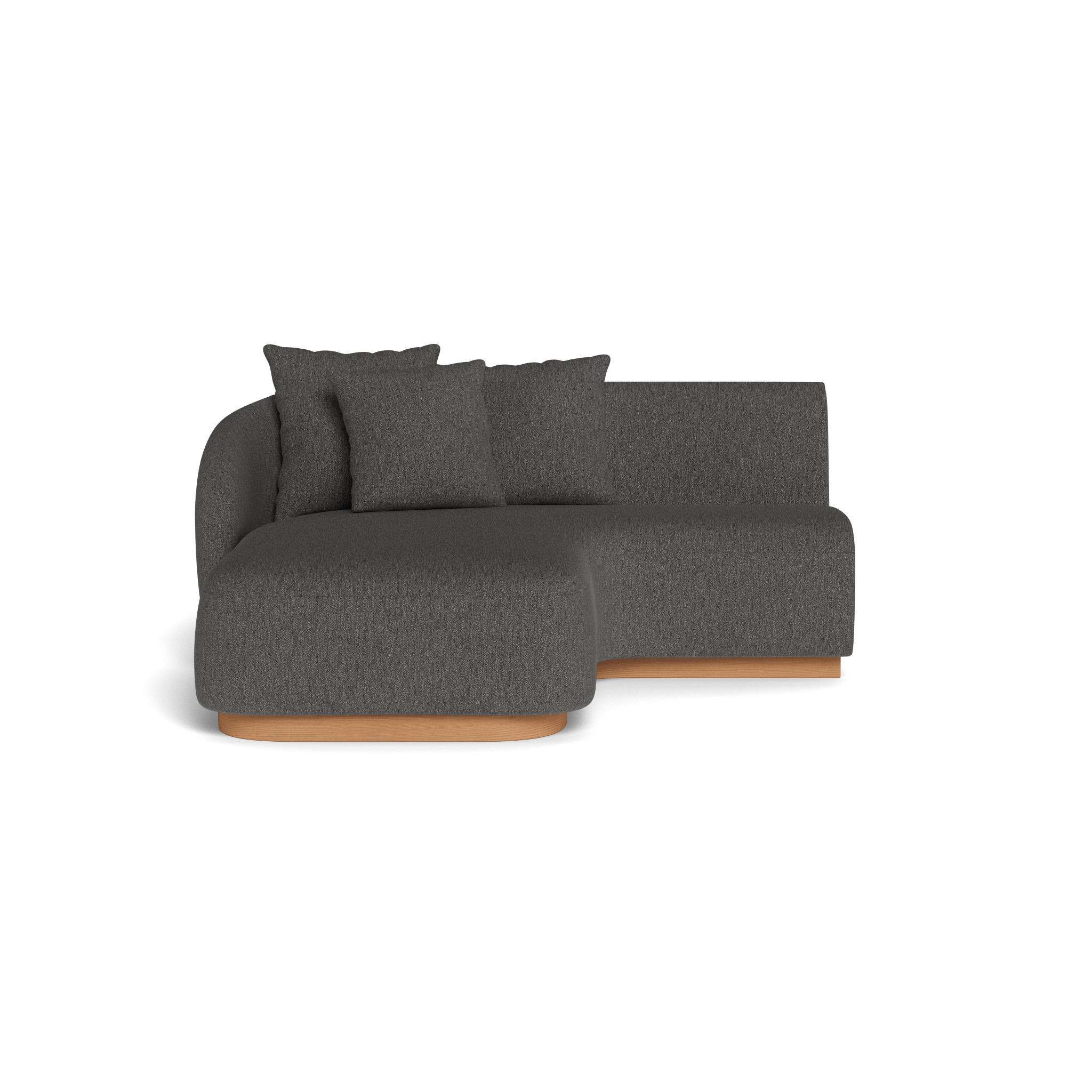 Como Curved Chaise Left