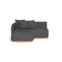 Como Curved Chaise Left
