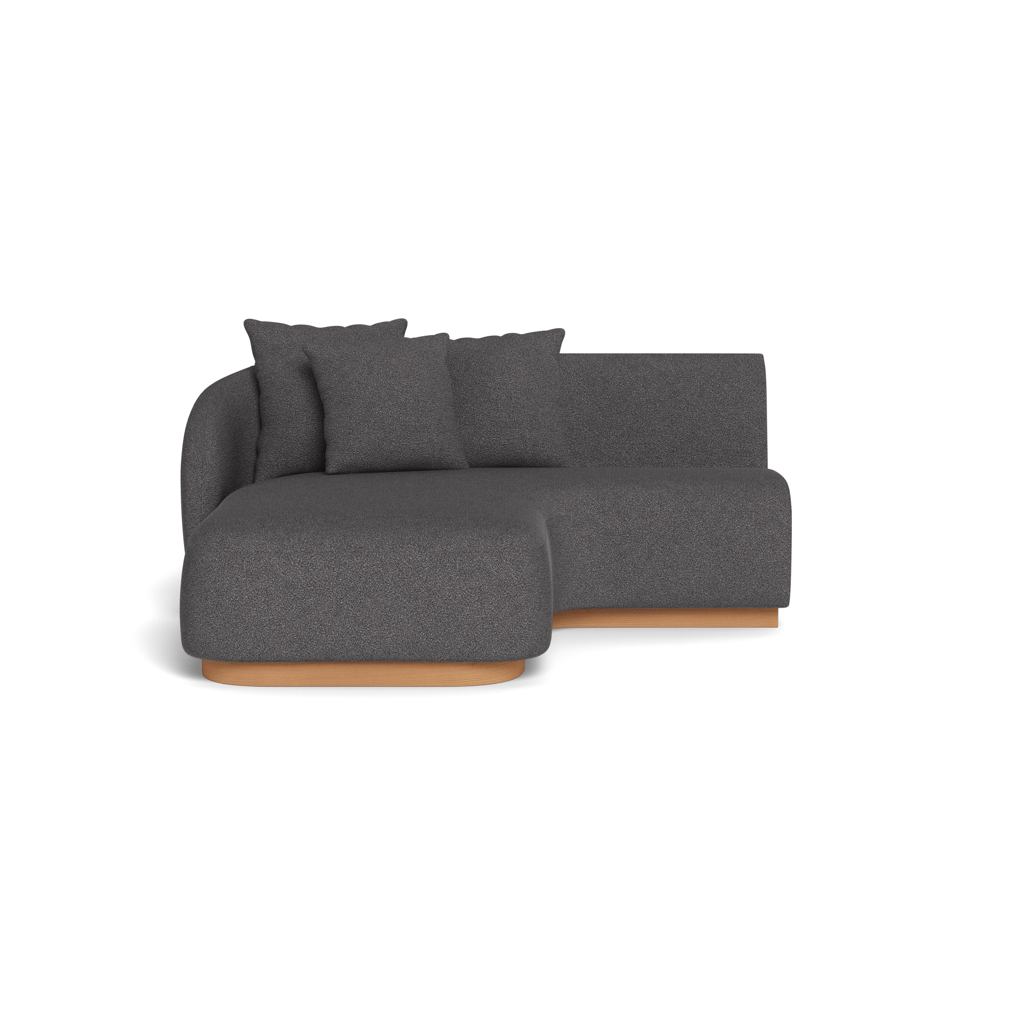 Como Curved Chaise Left