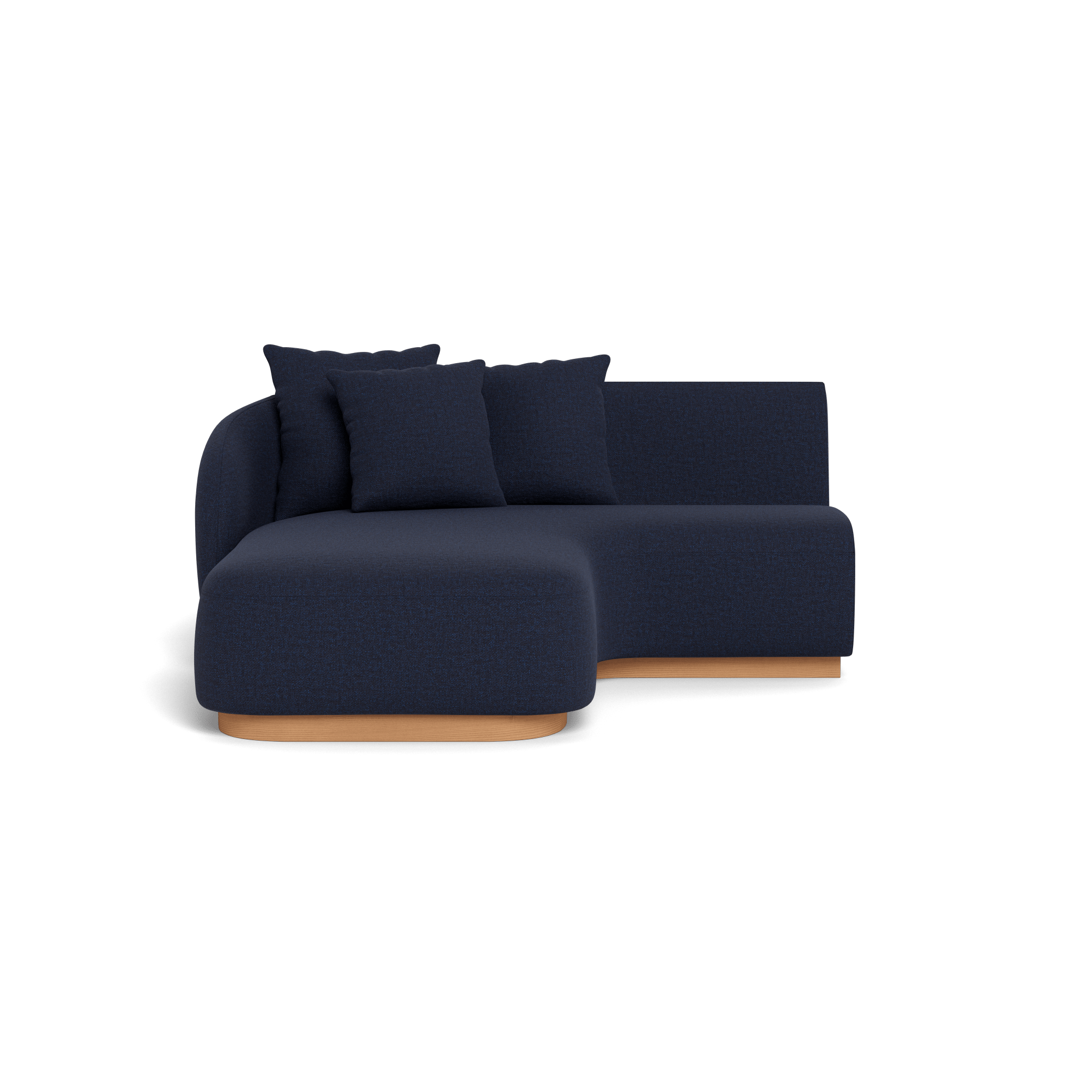 Como Curved Chaise Left