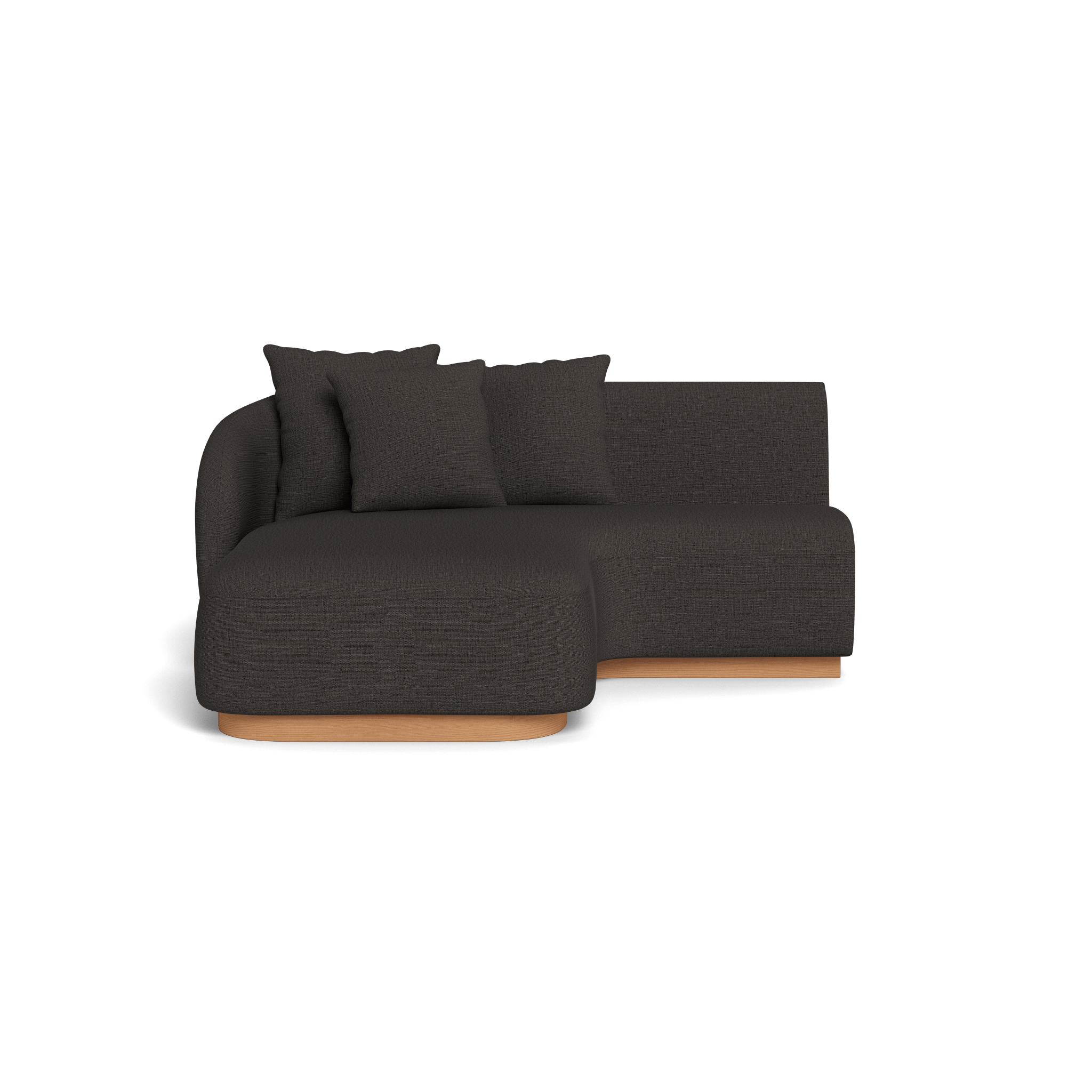 Como Curved Chaise Left