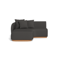 Como Curved Chaise Left