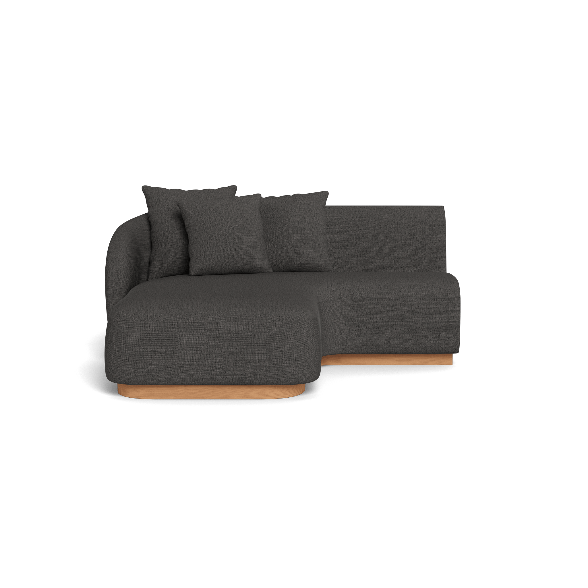 Como Curved Chaise Left