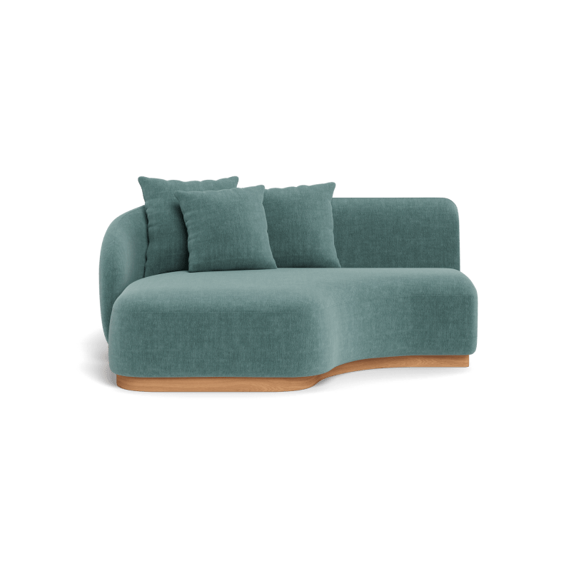 Como Curved Chaise Left