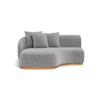Como Curved Chaise Left