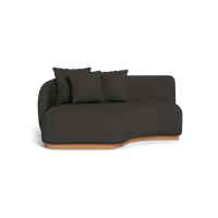 Como Curved Chaise Left