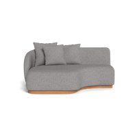 Como Curved Chaise Left